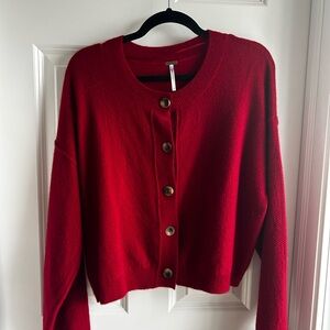 Free People Women’s Sweater Cardigan